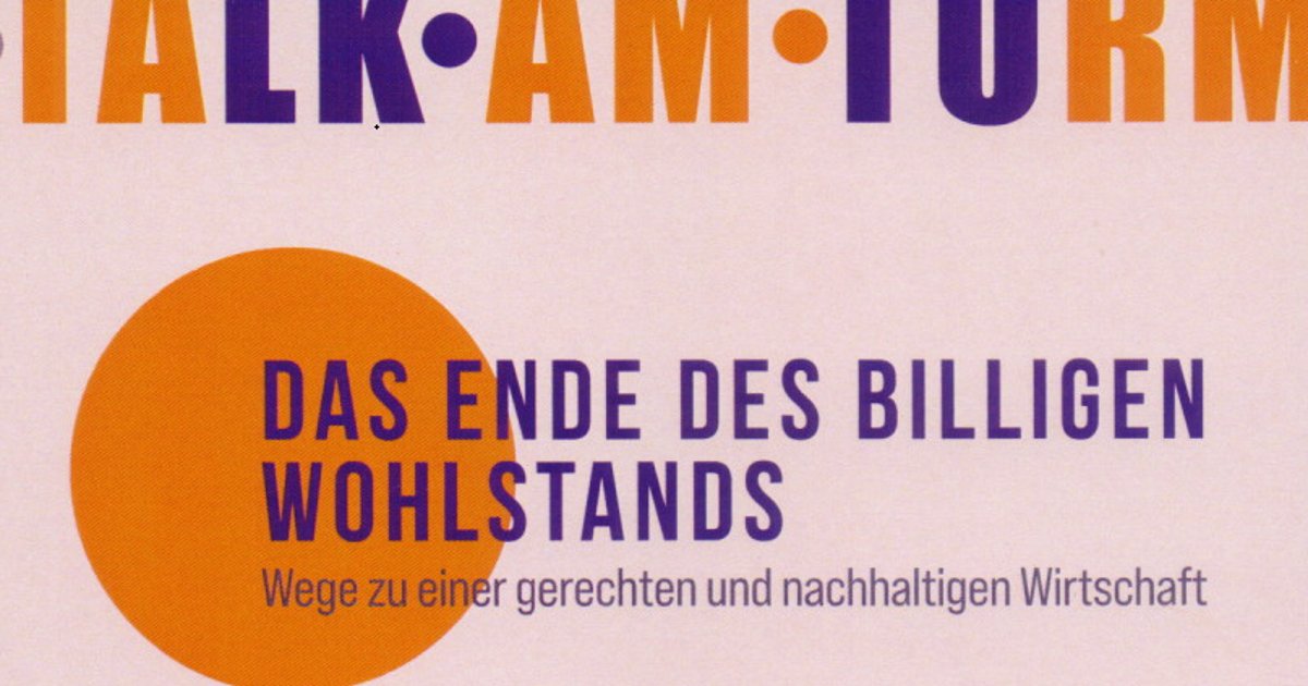 Talk am Turm - Das Ende des billigen Wohlstandes | Nidda