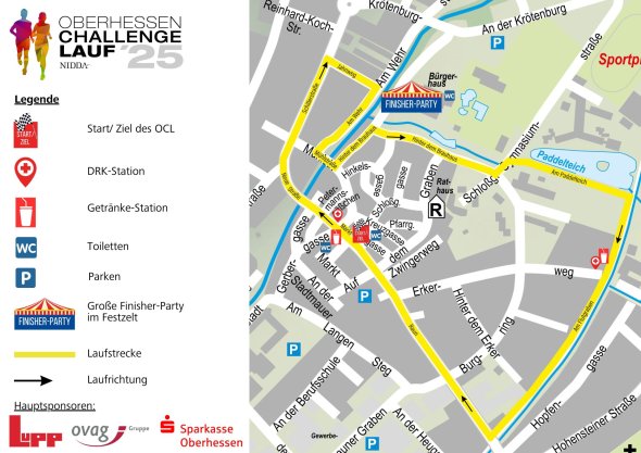 OCL 2025 Laufstrecke mit Legende - 1 OCL 2025 Laufstrecke mit Legende - 1