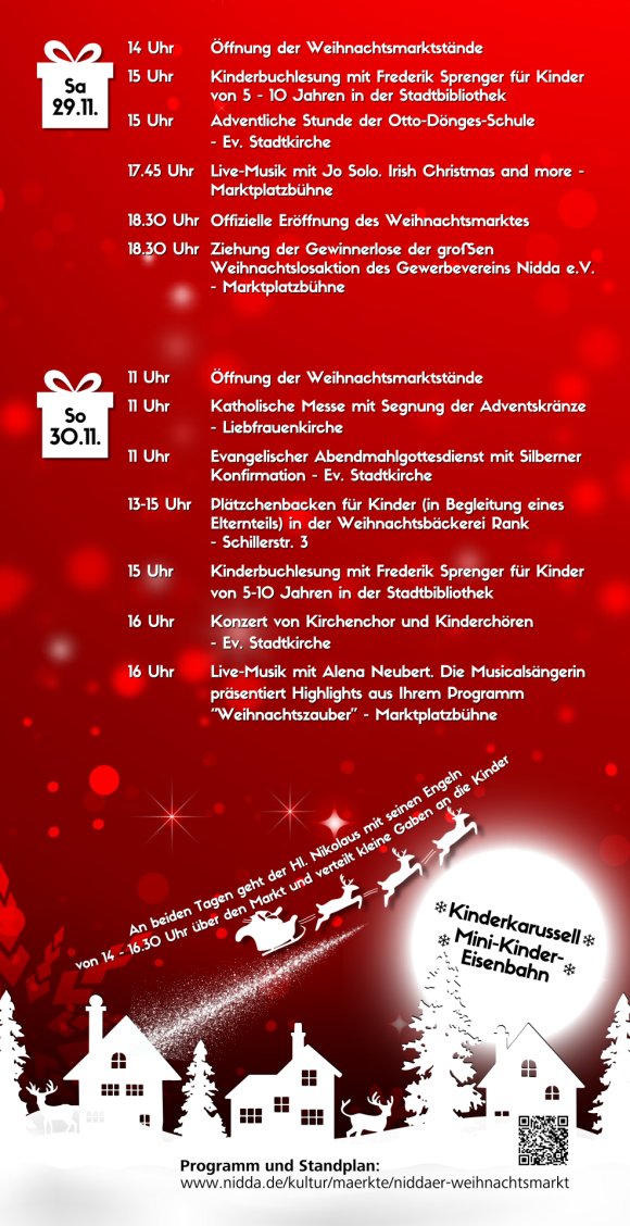 Niddaer Weihnachtsmarkt Programm 2025 Flyer DIN lang - 2 Niddaer Weihnachtsmarkt Programm 2025 Flyer DIN lang - 2