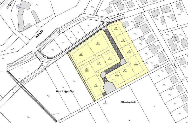 Plan Im Hofgarten