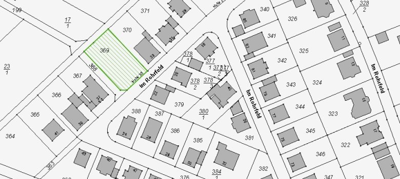 Plan im Rohrfeld