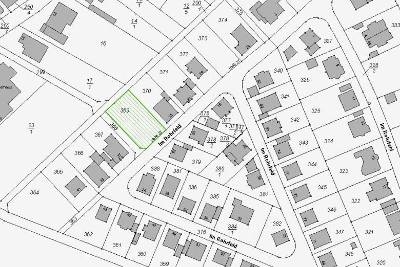 Plan im Rohrfeld