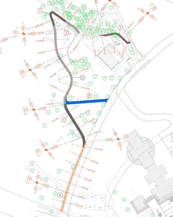 Plan Oberer Kurpark barrierefrei