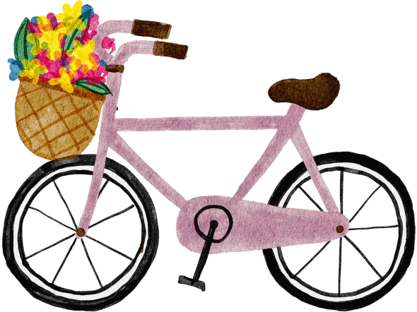 Zeichnung Fahrrad