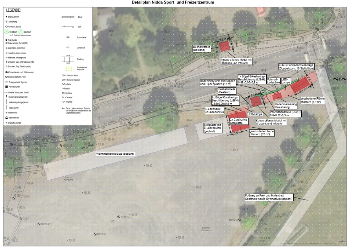 Plan Sport- und Freizeitzentrum an der Krötenburgstrasse