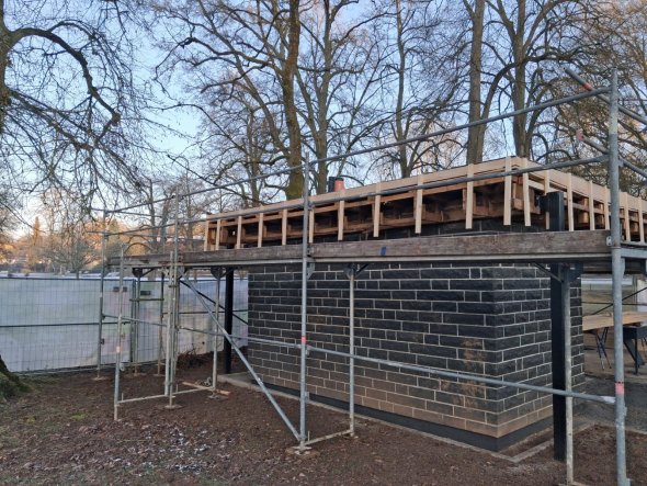 Foto Fortschritt Schwefelquelle