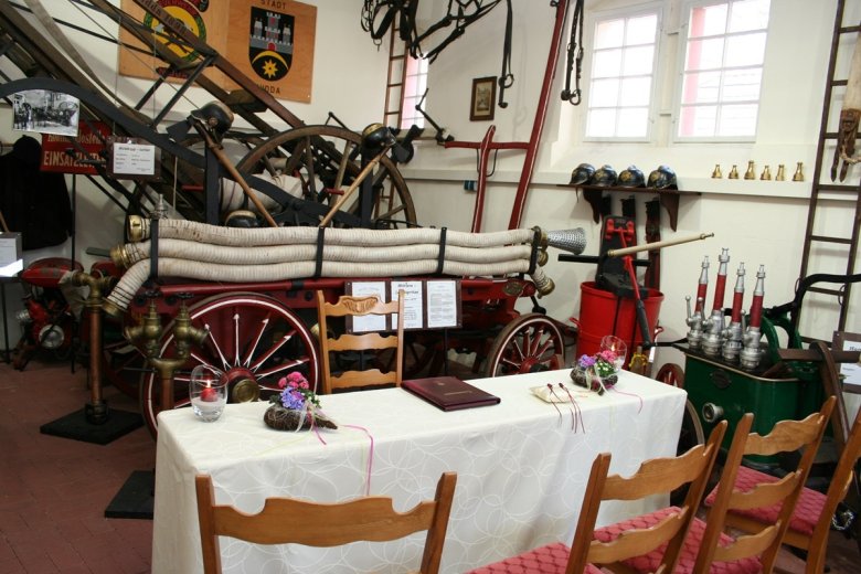 Foto Innenraum Feuerwehrmuseum