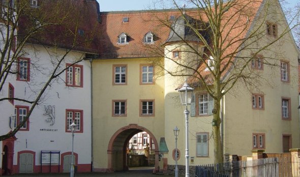 Foto vom Schloss in Nidda