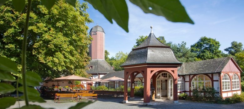 Foto Trinkkuranlage Bad Salzhausen