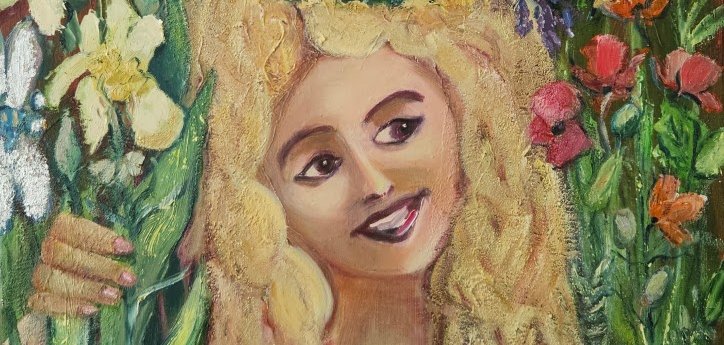 Gemälde von Vera Stein (Ausschnitt)