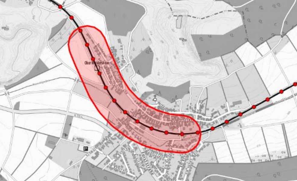 Plan Ober-Widdersheim