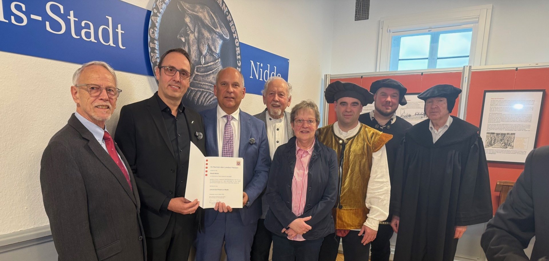 Foto mit Innenminister Poseck