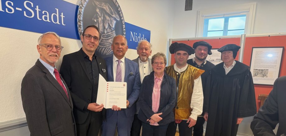 Foto mit Innenminister Poseck