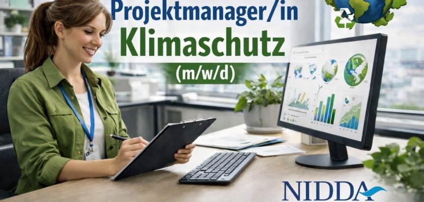 KI-Bild Mitarbeiterin am Schreibtisch