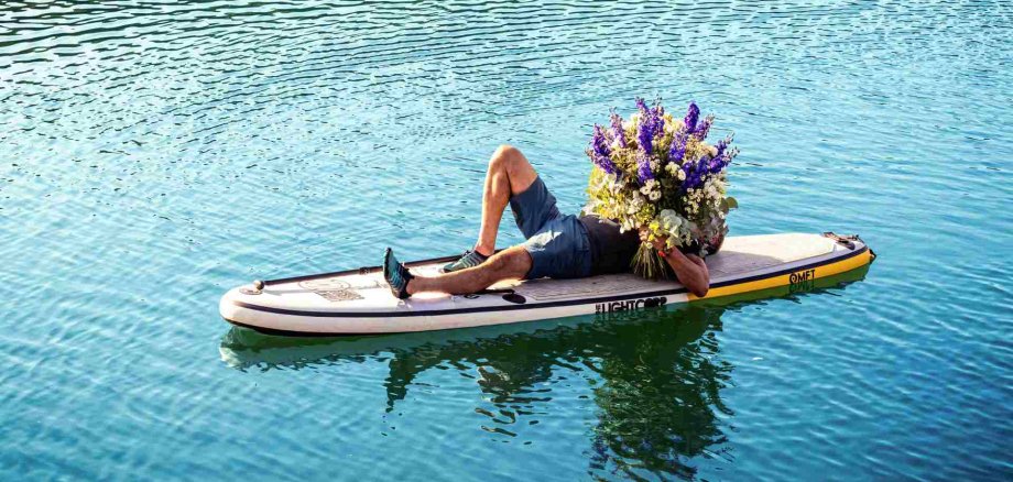 Foto Stausee, Boot
