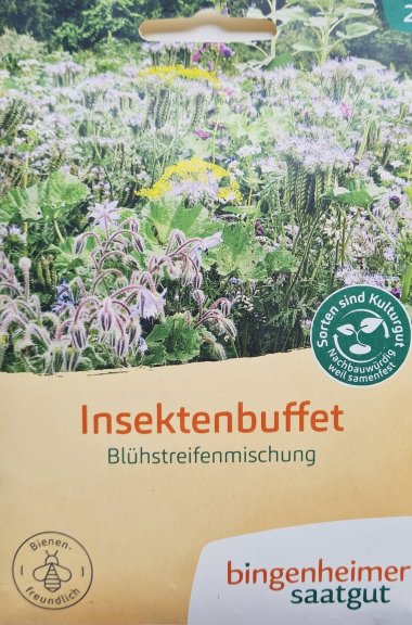 Foto der Samentüte aus Bingenheim