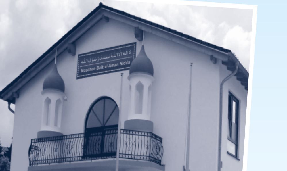 Foto der bait-Moschee in Nidda