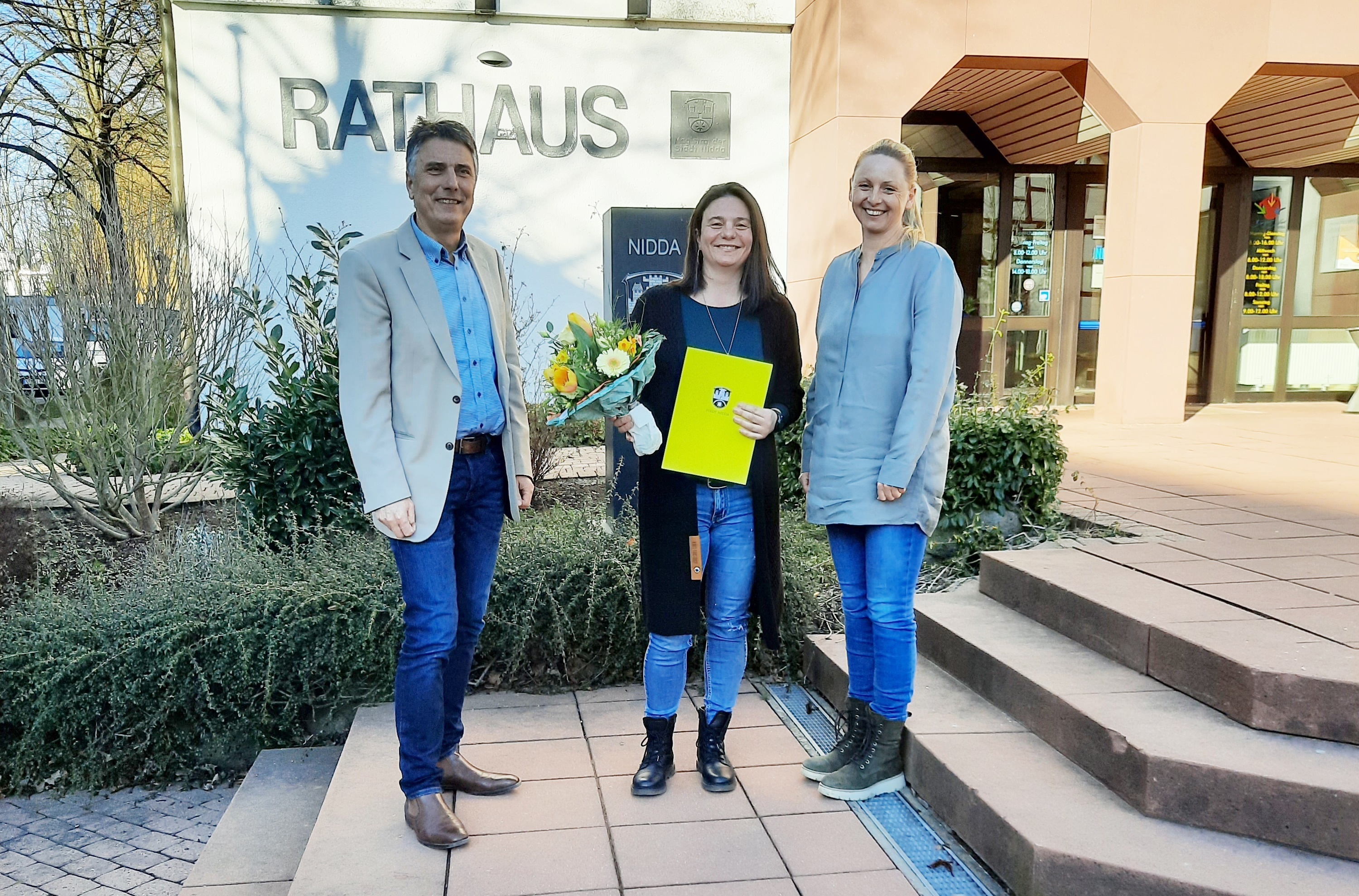 Foto der Gratulantin