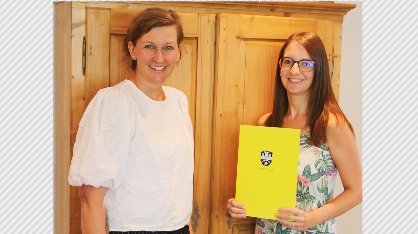 Die neue Standesbeamtin Steffi Illhardt