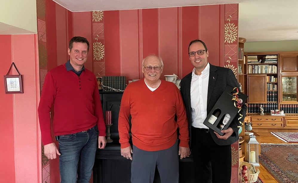 Foto von Wegner, Balser und Bürgermeister