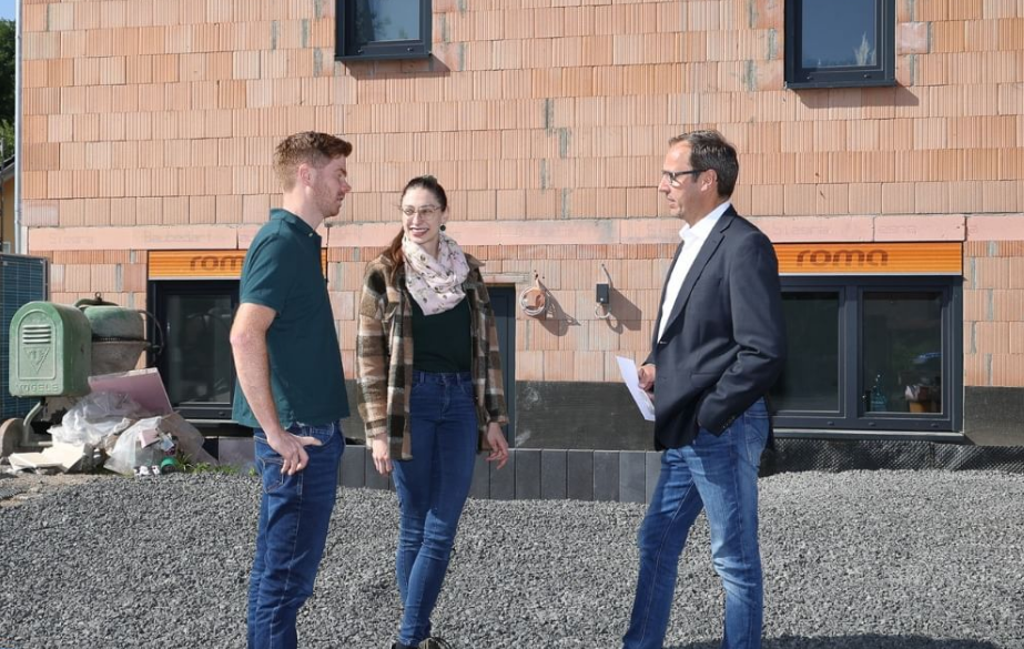 Foto  von L.+ Y. Nagel und Bürgermeister