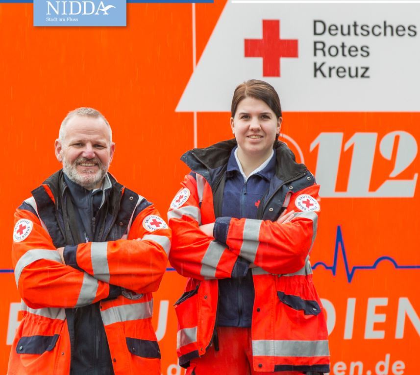 Foto von 2 Rettungssanitätern