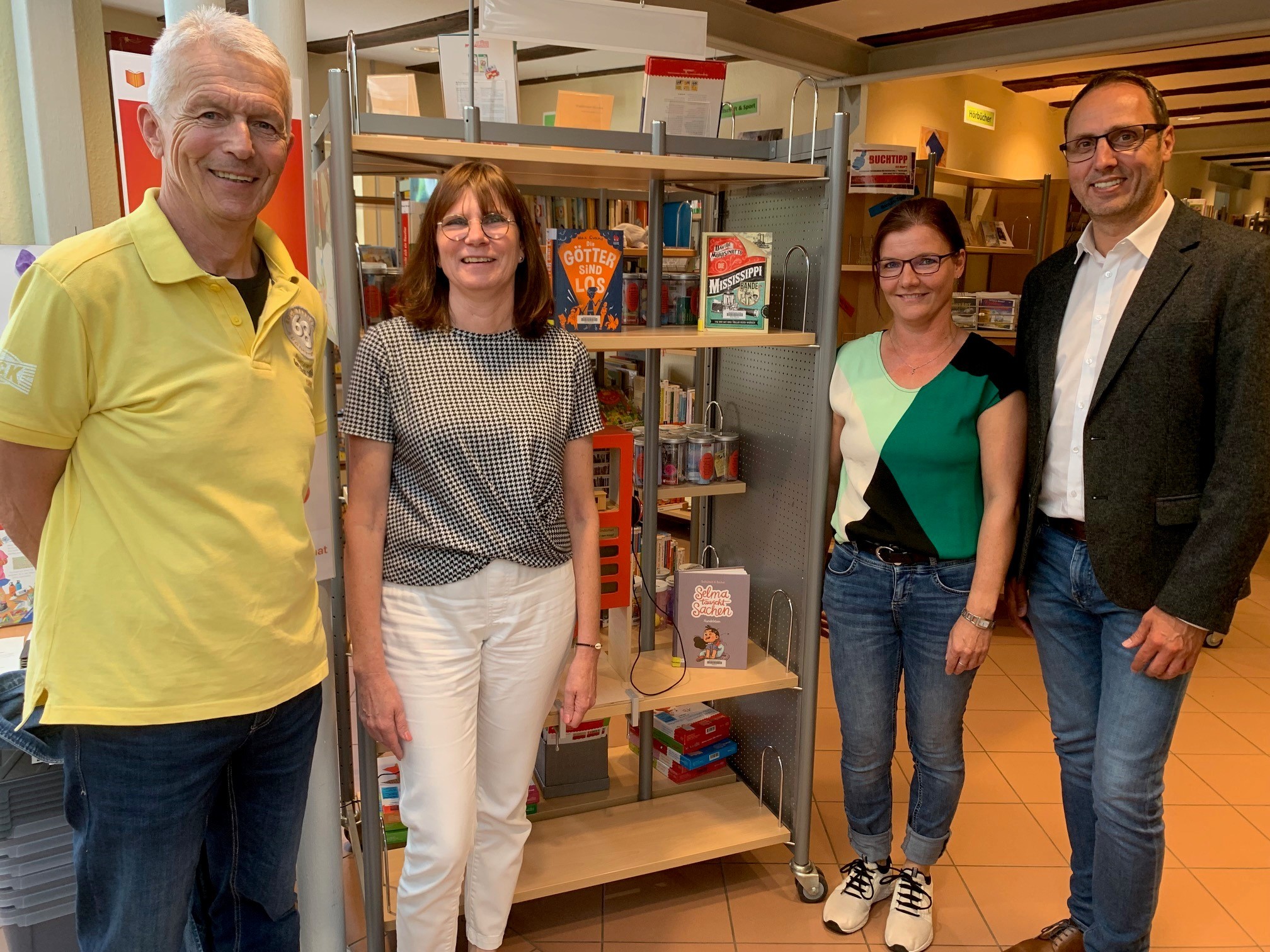 Foto in der Stadtbibliothek