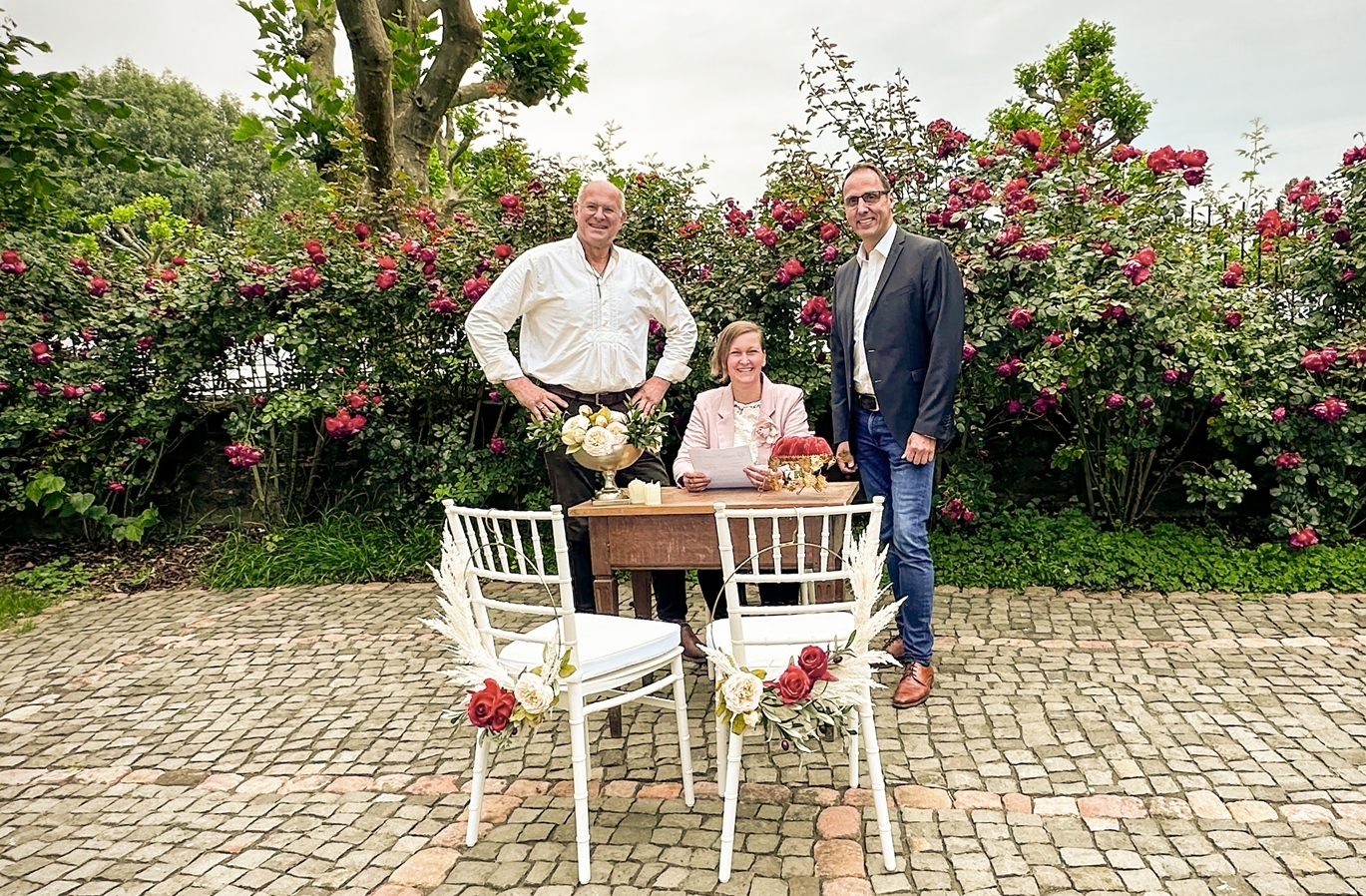 Foto Rosen im Schlossgarten