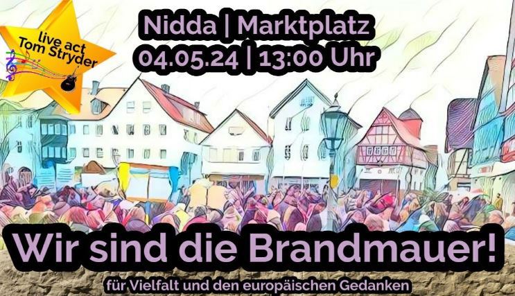 Plakat der Kundgebung