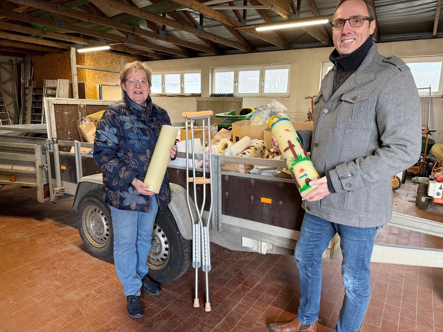 Foto Bürgermeister und Stadtverordnetenvorsteherin