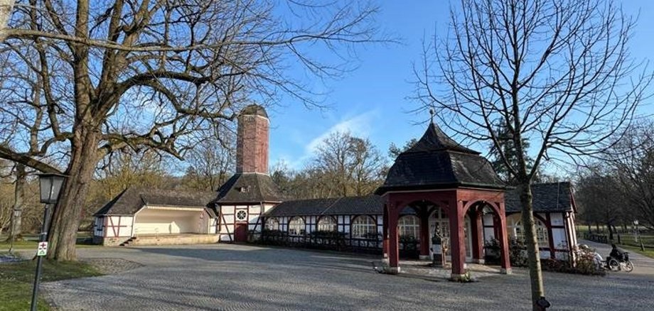 Foto Trinkkuranlage Bad Salzhausen