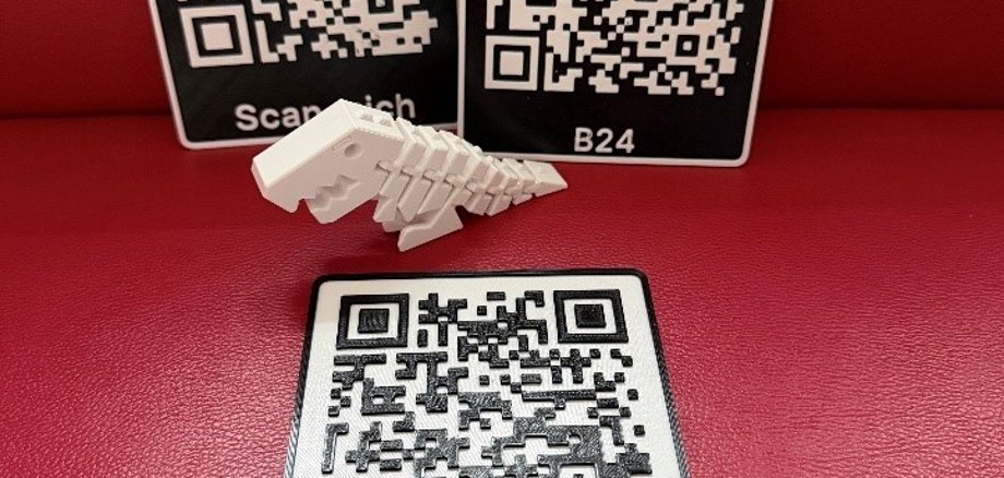 Foto Ergebnis eines 3-D-Druckes