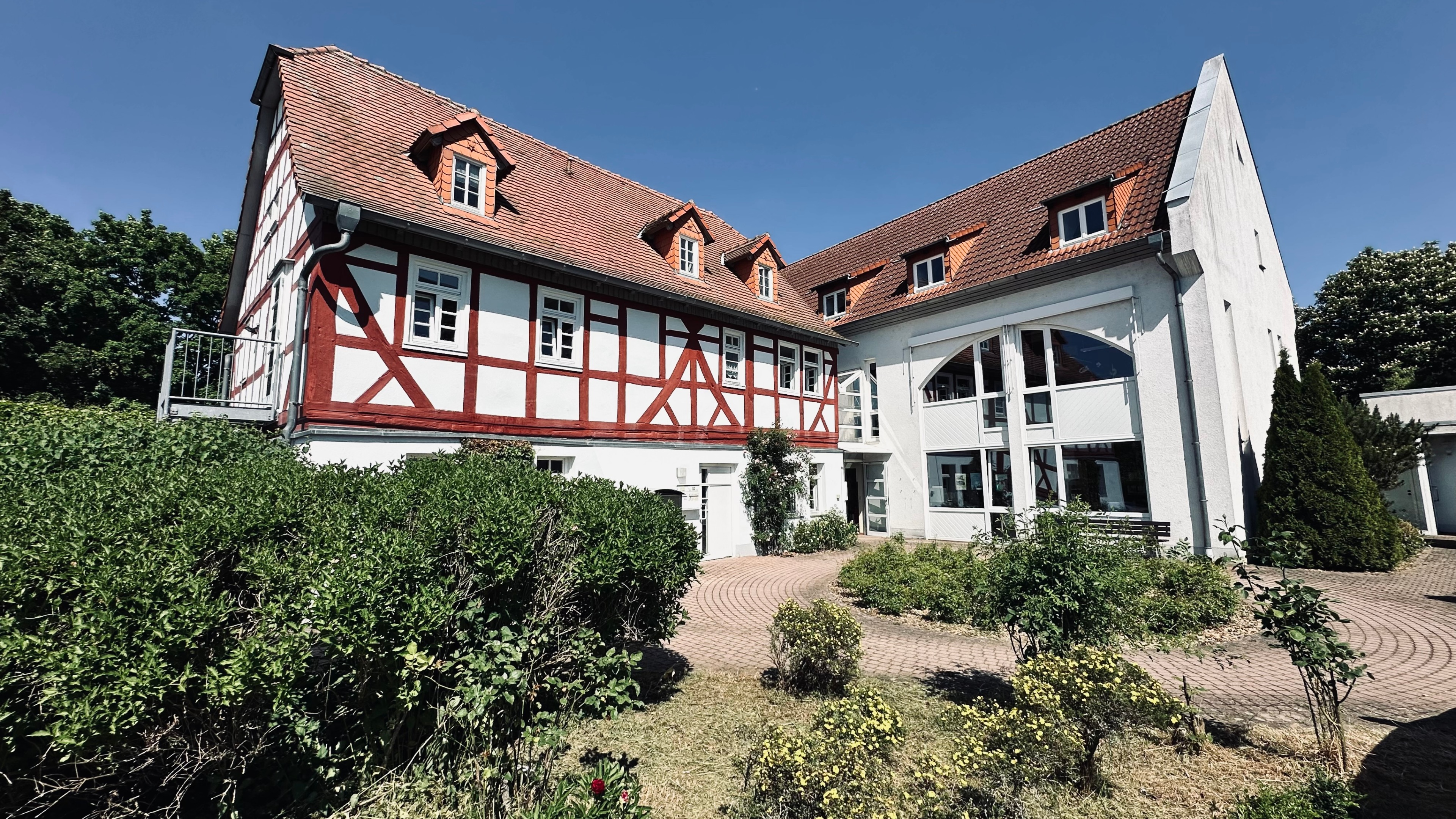 Foto der Stadtbibliothek von außen