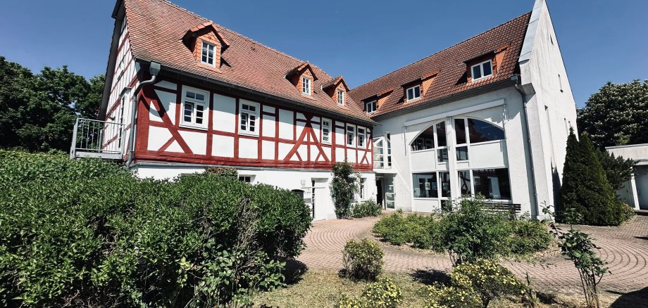 Foto der Stadtbibliothek von außen