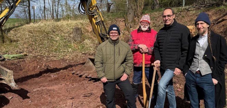 Foto im Steinbruch
