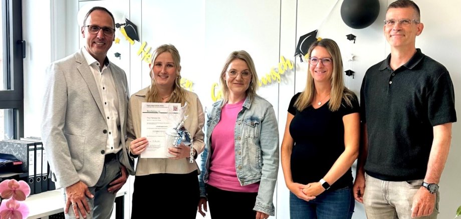 Foto der Gratulanten