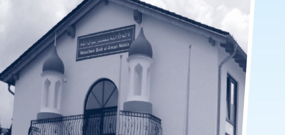 Foto der bait-Moschee in Nidda