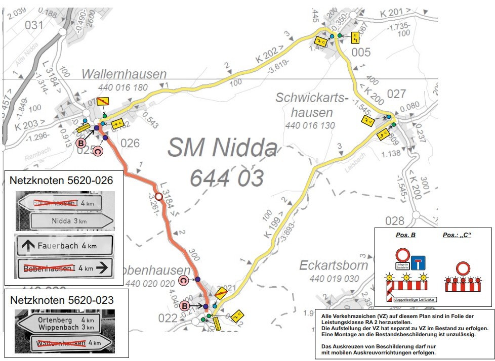 Plan Wallernhausen Vollsperrung - JPG