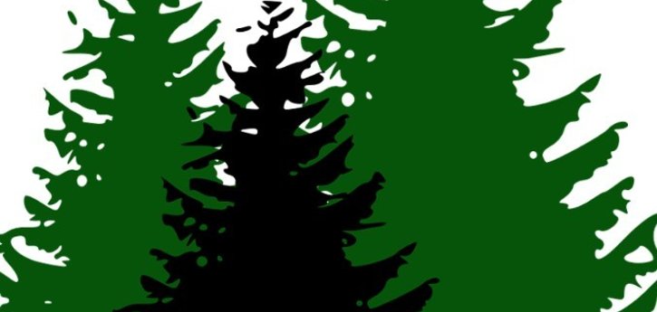 Weihnachtsbäume-Grafik