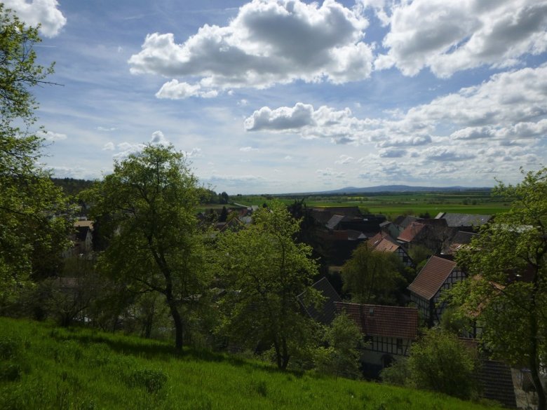 Foto: 1. Teil des Panoramas mit Blick nach Süden