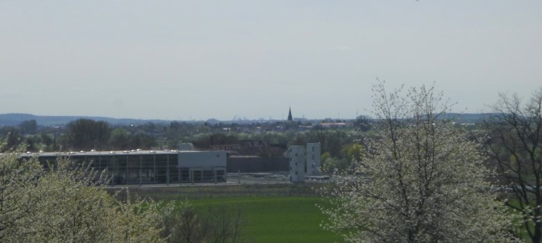 Foto: Skyline von Frankfurt näher